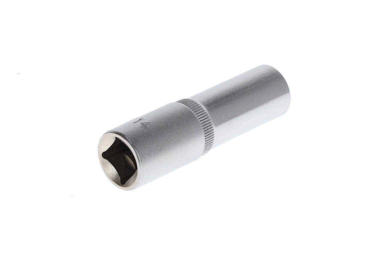 R61101414 - Vaso 1/2", bi-hexagonal, 14 mm L=77 mm