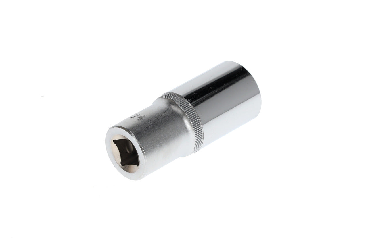 R61102414 - Vaso 1/2", bi-hexagonal, 24 mm L=77 mm