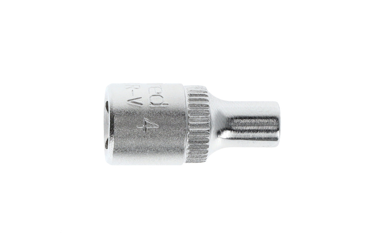Douille GEDORE rouge R41000403 - 1/4", hexagonale, 4 mm L=25 mm