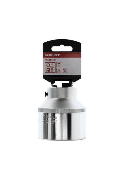 Douille GEDORE rouge R71005514 - 3/4", hexagonale, 55 mm L=76 mm