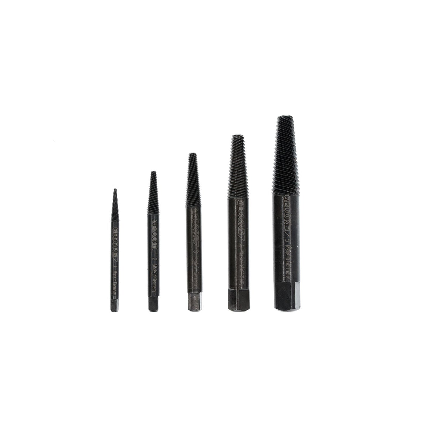 GEDORE 8551-55 - Assortment of screw extractors