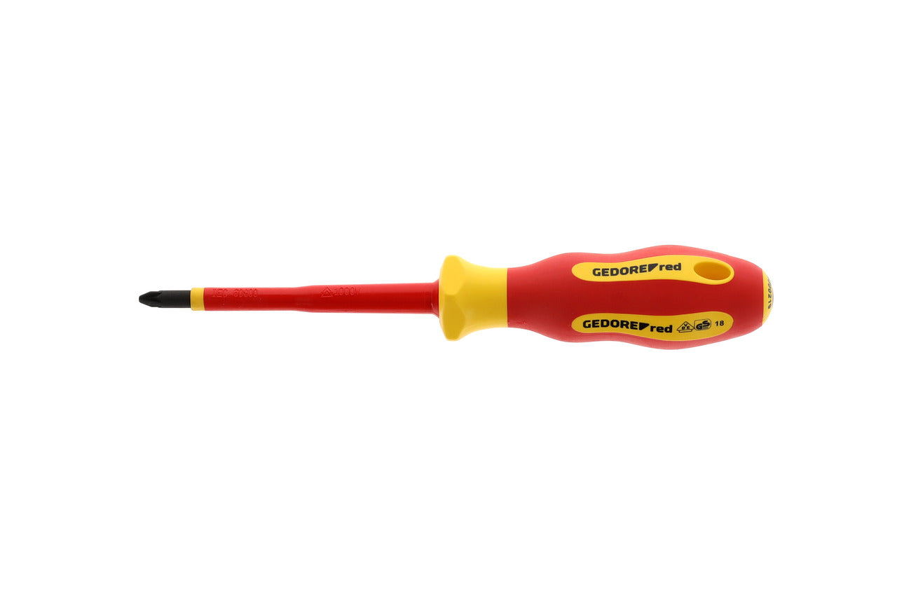 GEDORE red R39300219 - VDE PZ2 Screwdriver L.100 mm (3301407)
