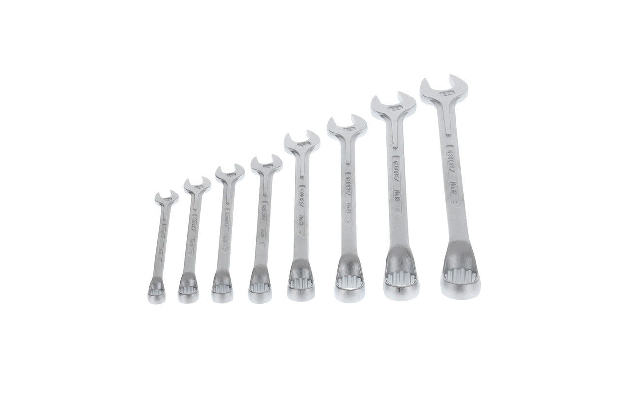 1 B-08 - Set of 8 Offset Combination Wrenches