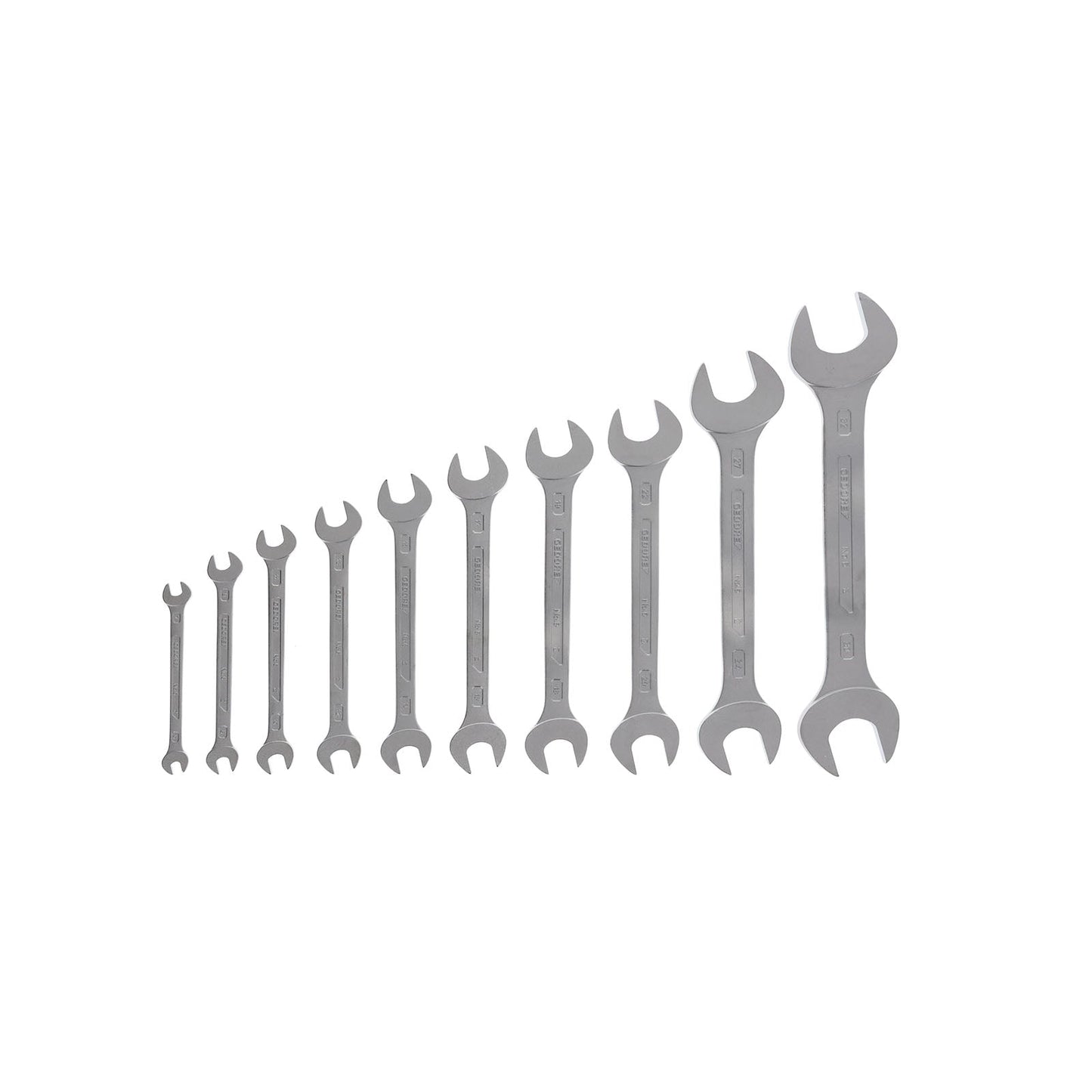 GEDORE 6-100 - Set of 10 Double-Ended Wrenches