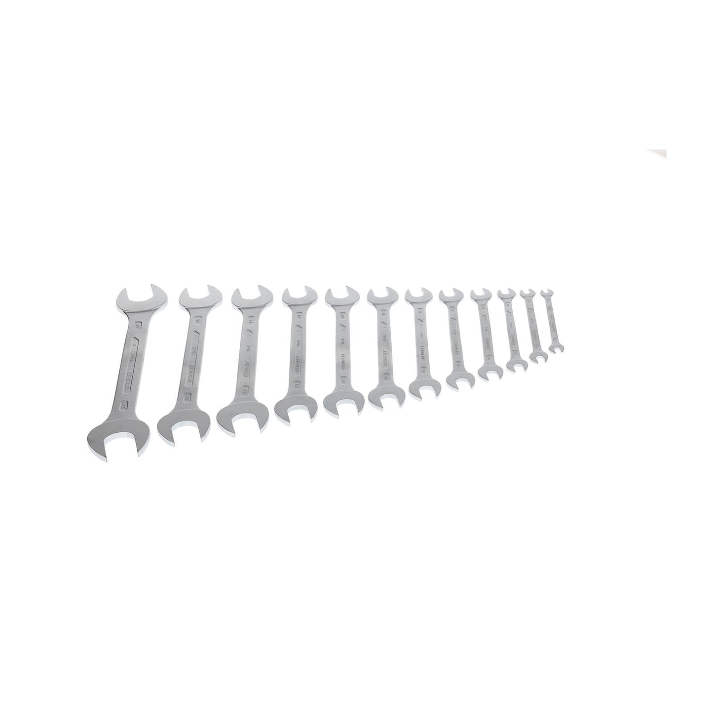 GEDORE 6-120 - Set of 12 Double Open End Wrenches