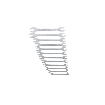 GEDORE 6-122 ISO - Set of 12 Double Open End Wrenches