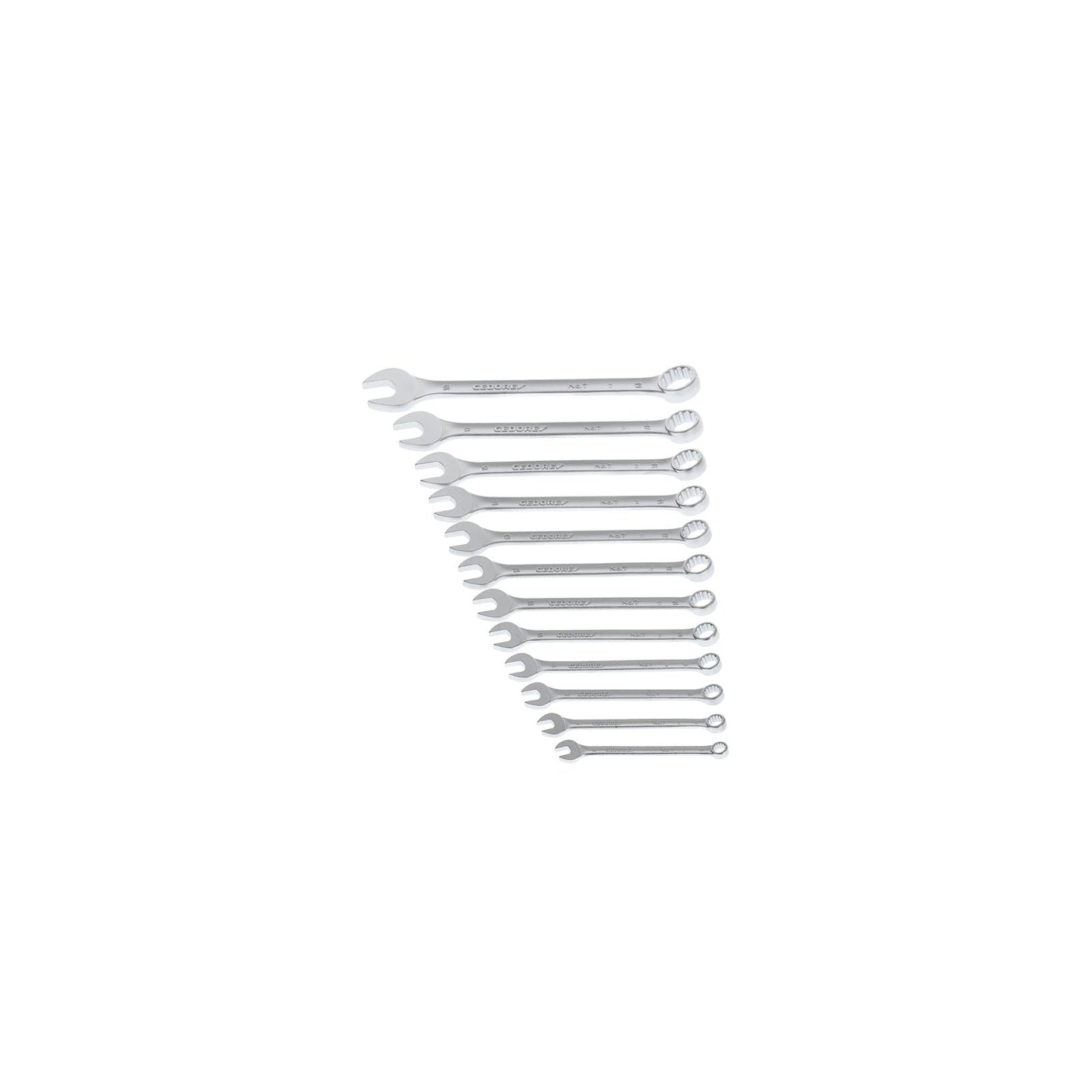GEDORE 7-0112 - Set of 12 Combination Wrenches