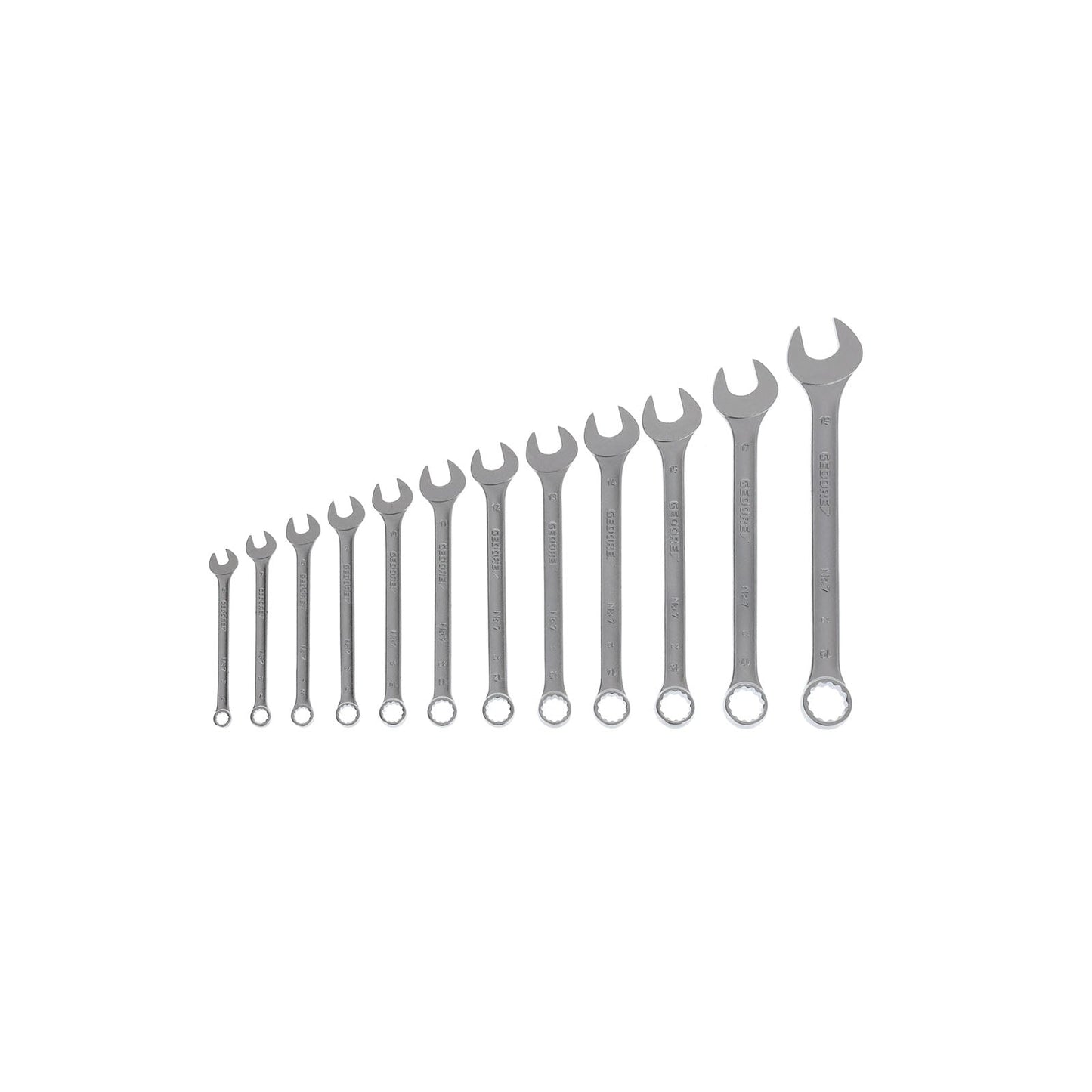 GEDORE 7-0112 - Set of 12 Combination Wrenches