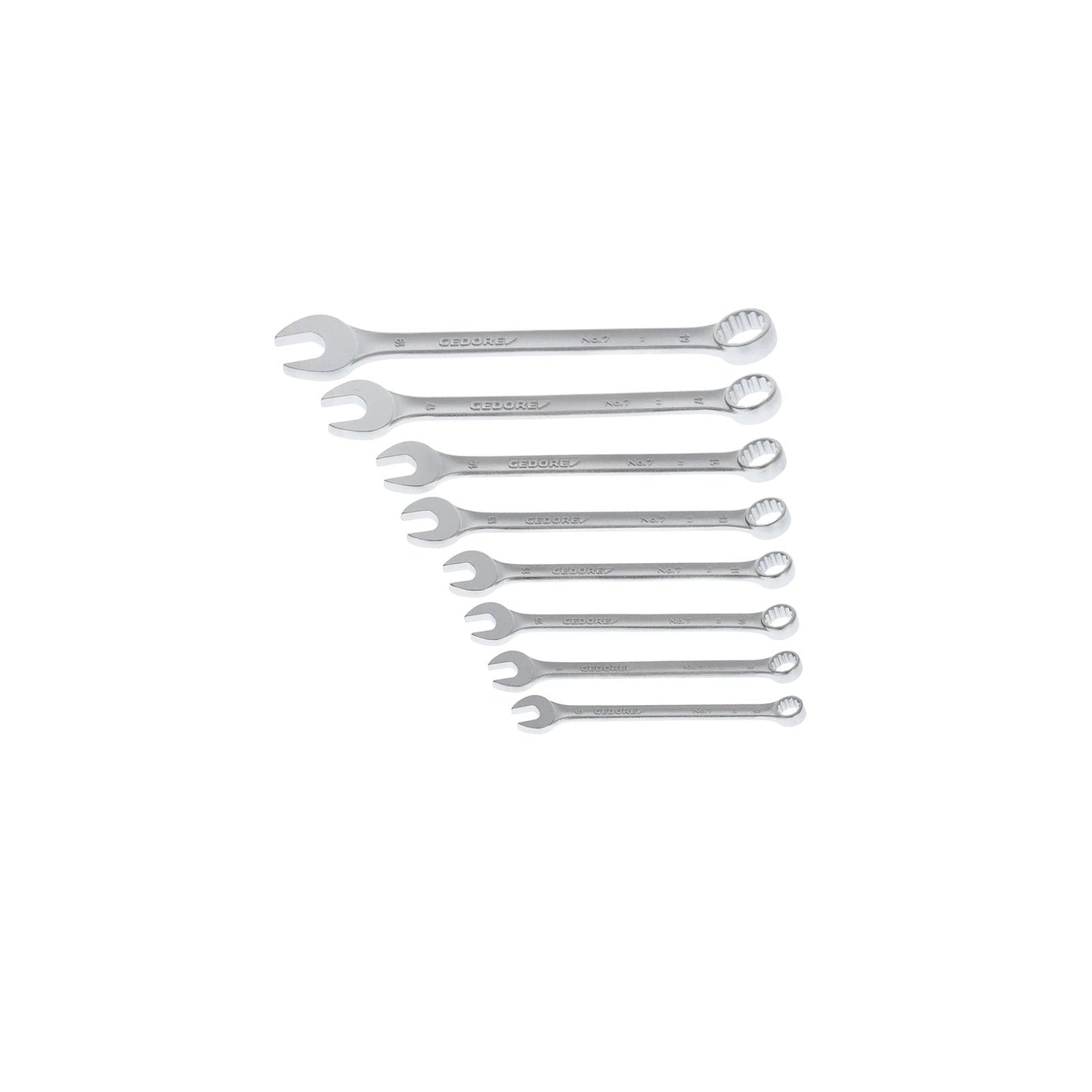 GEDORE 7-080 - Set of 8 Combination Wrenches
