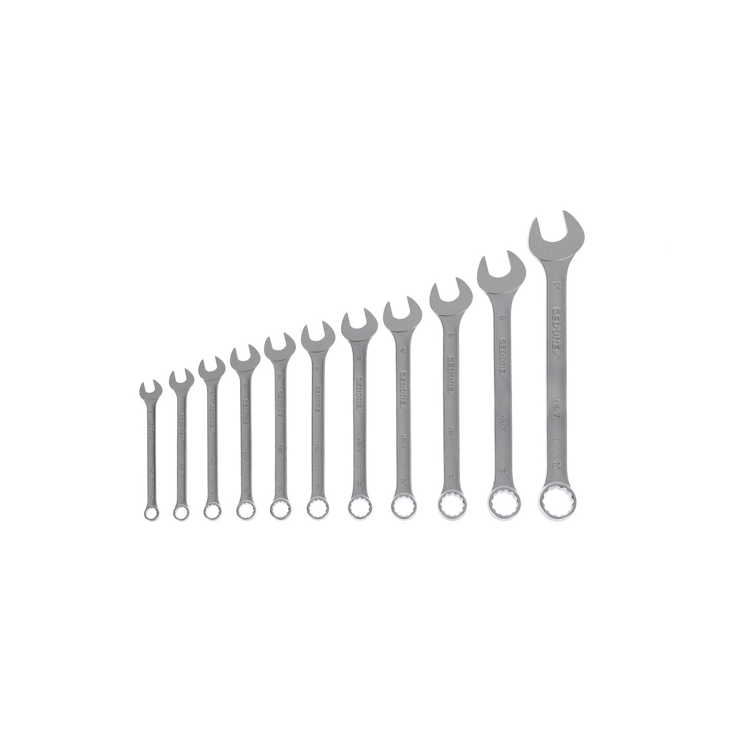 GEDORE 7-011 - 11-Piece Combination Wrench Set