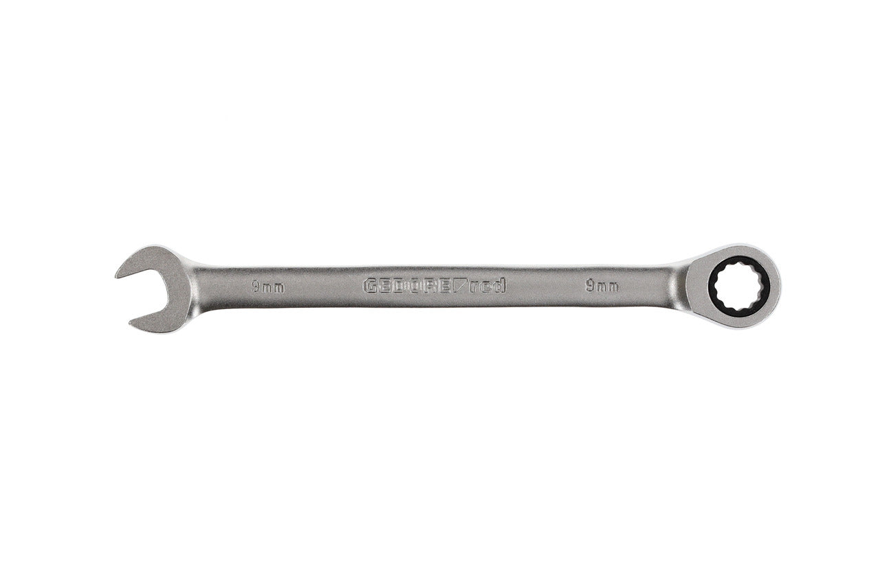 R07100090 - Llave combinada de carraca 9 mm L=159 mm