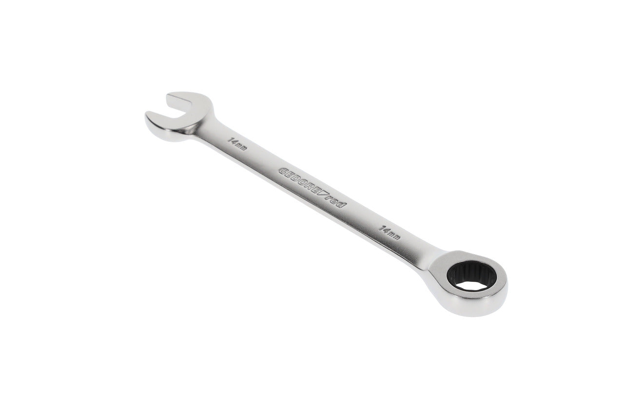R07100140 - Llave combinada de carraca 14 mm L=190 mm
