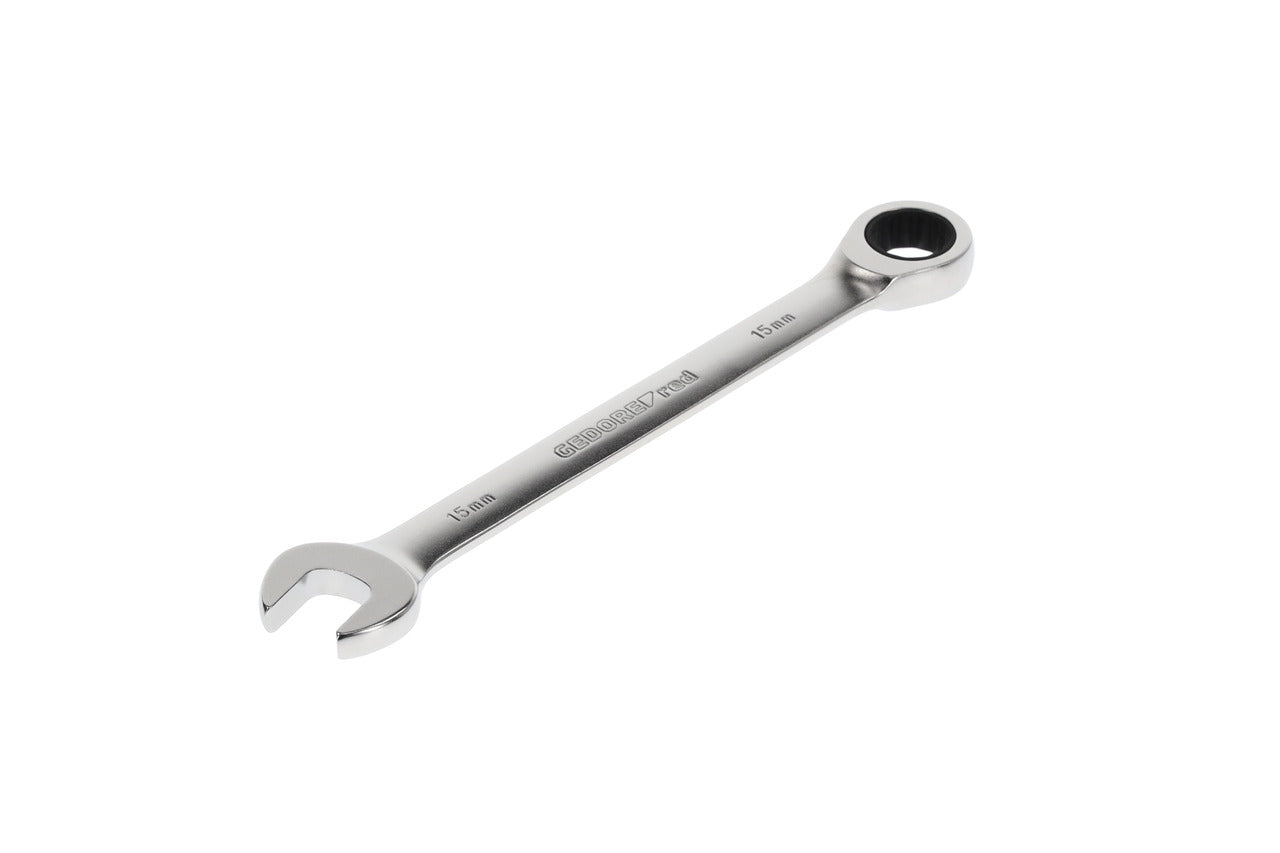 R07100150 - Llave combinada de carraca 15 mm L=199 mm