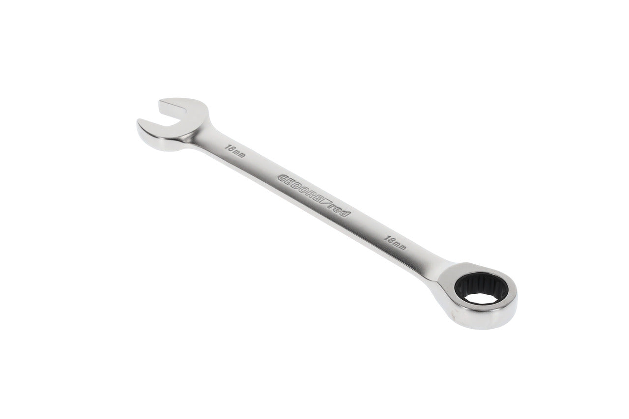 R07100180 - Llave combinada de carraca 18 mm L=236 mm