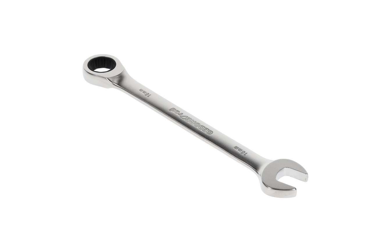 R07100180 - Llave combinada de carraca 18 mm L=236 mm