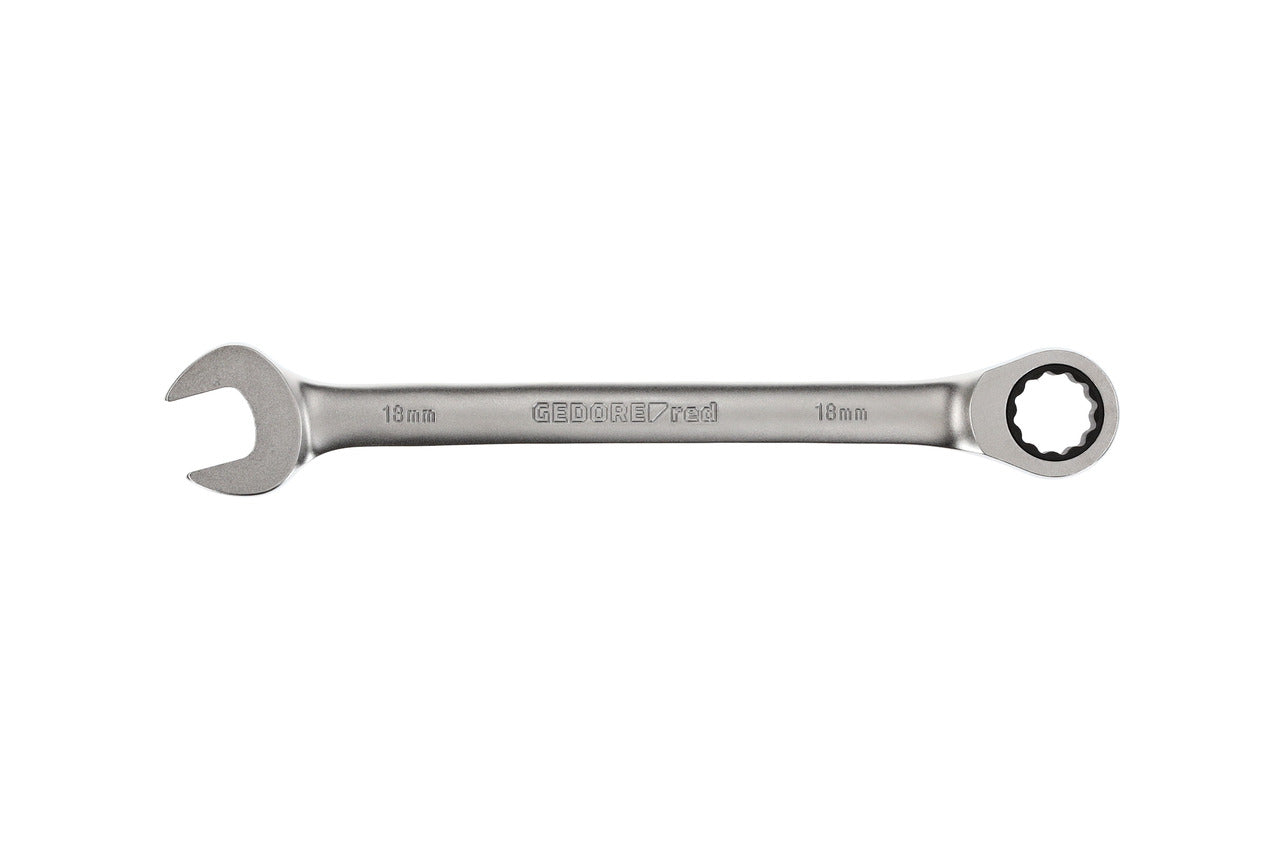 R07100180 - Llave combinada de carraca 18 mm L=236 mm
