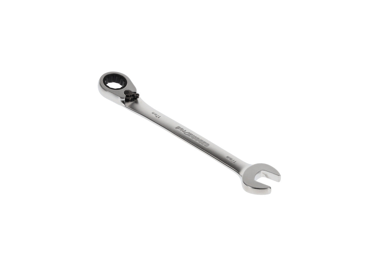 R07200170 - Llave combinada de carraca con palanca de cambio, 17 mm L=224 mm
