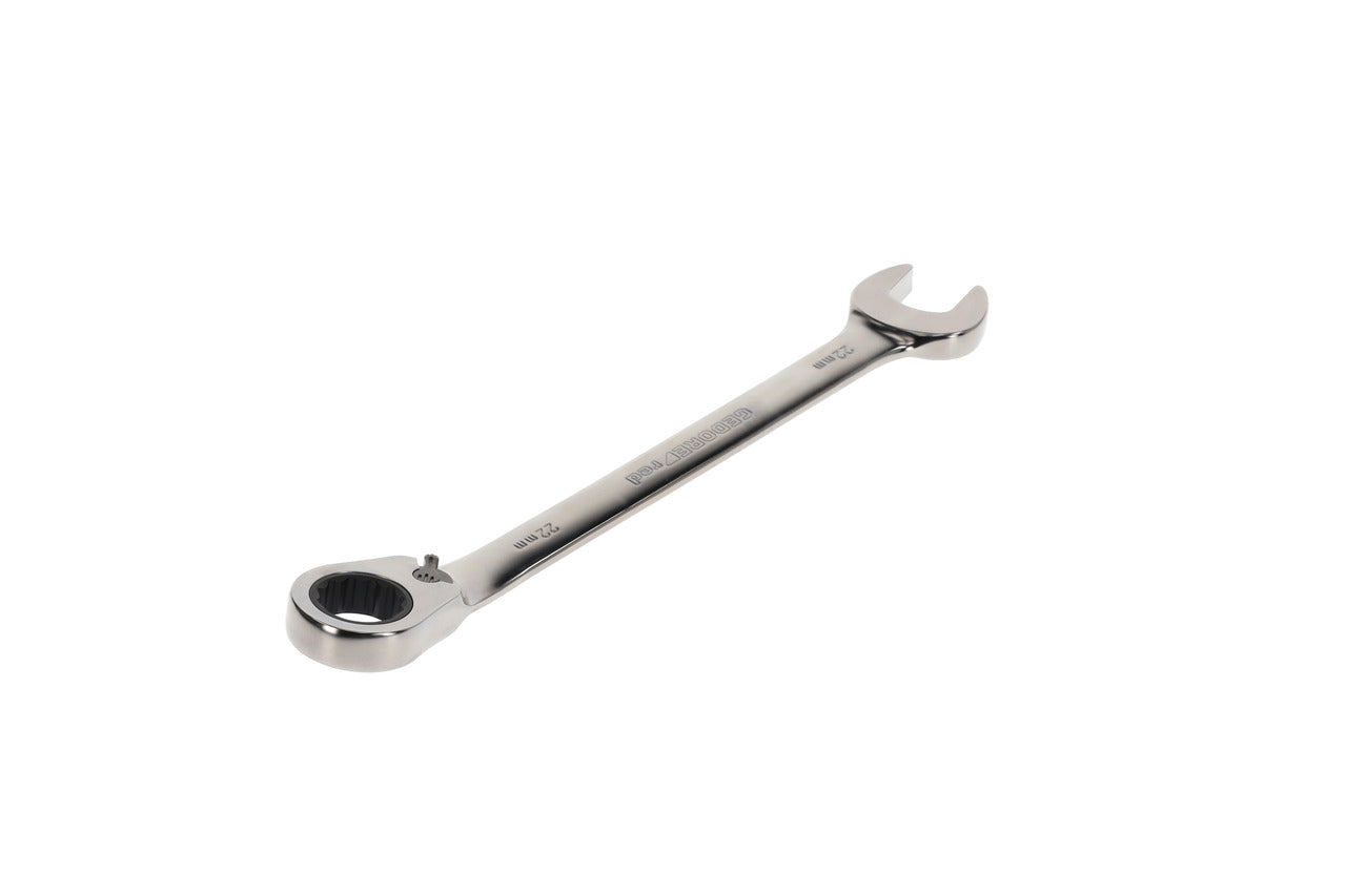 R07200220 - Llave combinada de carraca con palanca de cambio, 22 mm L=280 mm