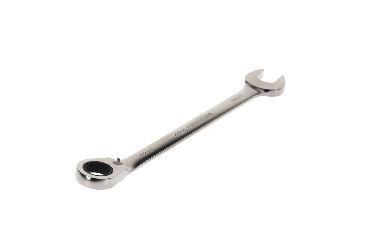 R07200270 - Llave combinada de carraca con palanca de cambio, 27 mm L=330 mm