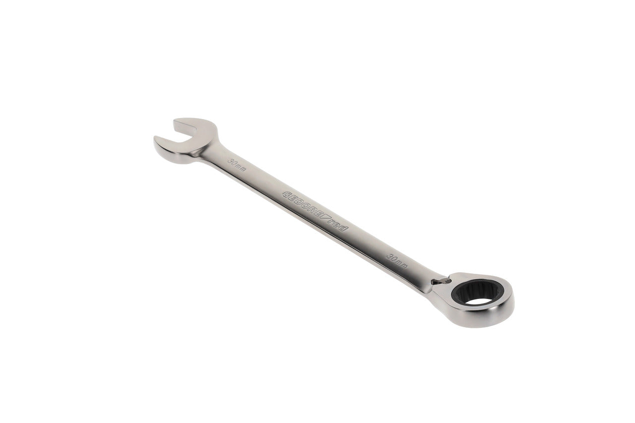 R07200300 - Llave combinada de carraca con palanca de cambio, 30 mm L=425 mm