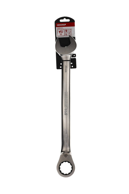 R07200360 - Llave combinada de carraca con palanca de cambio, 36 mm L=480 mm