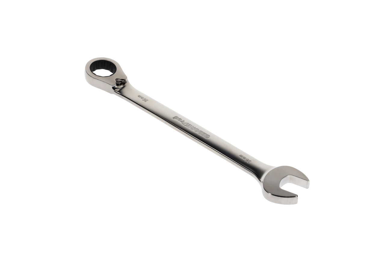 R07200360 - Llave combinada de carraca con palanca de cambio, 36 mm L=480 mm