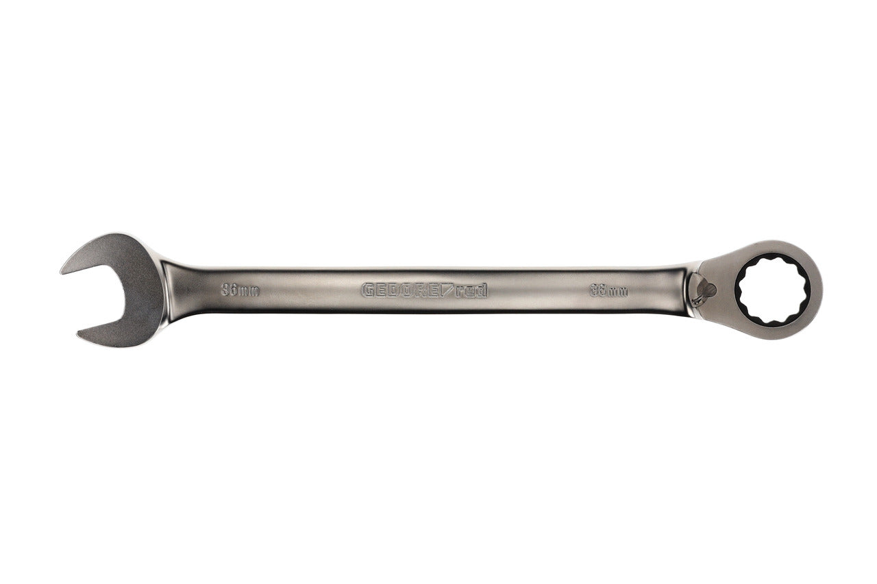R07200360 - Llave combinada de carraca con palanca de cambio, 36 mm L=480 mm