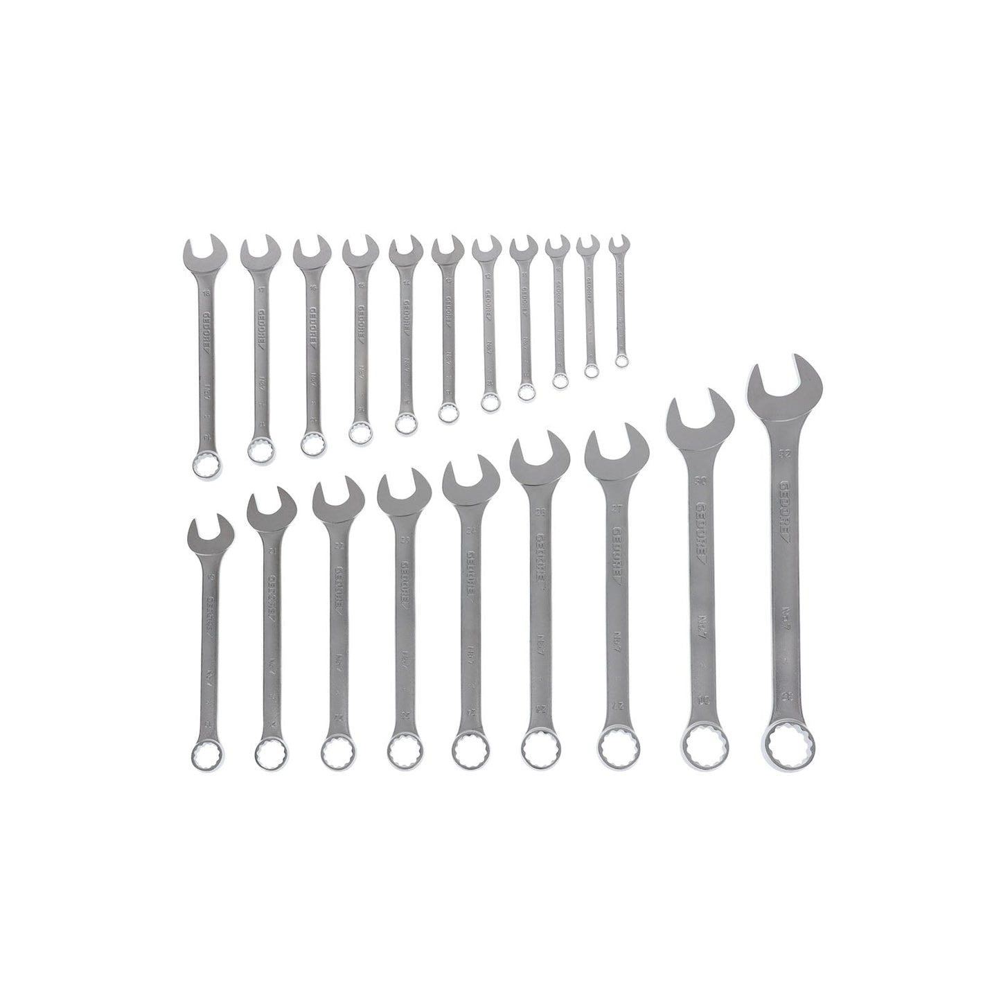 GEDORE 7-020 - Set of 20 Combination Wrenches