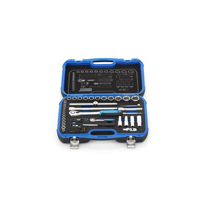 GEDORE 19 BMC 20 - 1/4"+1/2" Socket Set 69 pcs