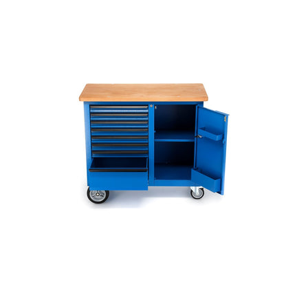 GEDORE 1504 0701 - Banco trabajo móvil 8 cajones