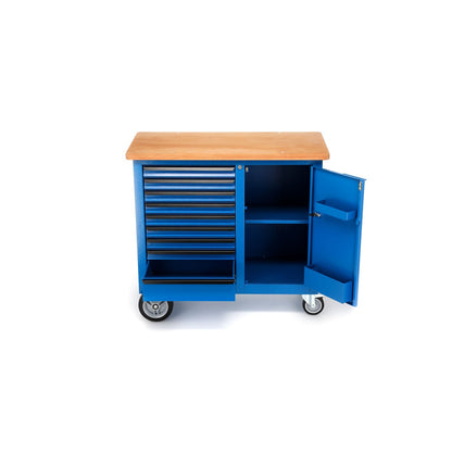 GEDORE 1504 0810 - Mobile workbench with 9 drawers