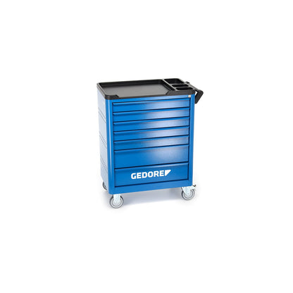 GEDORE WSL-L-TS-147 - Workster Smartline Workshop Cart with Assortment of 147 Tools (2980312)