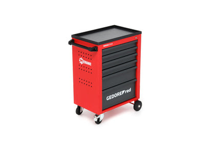GEDORE rouge R20150006 - Chariot d'atelier MECHANIC rouge, 6 tiroirs, 910 x 628 x 418 mm