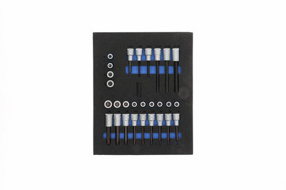GEDORE TS-190 - Assortiment de 190 outils en modules Check-Tool