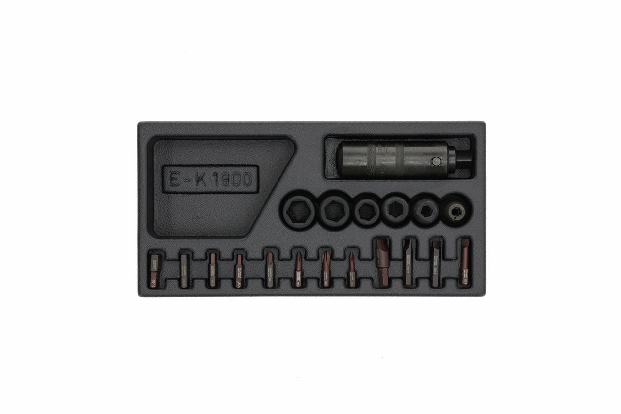 GEDORE 1500 ES-03-2004 - 2004 0810 + Assortiment de modules
