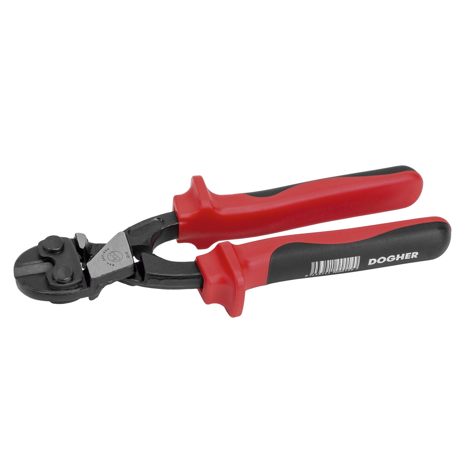 Dogher 207-200 - Alicate Profesional de Corte Diagonal Mango PVC 200mm
