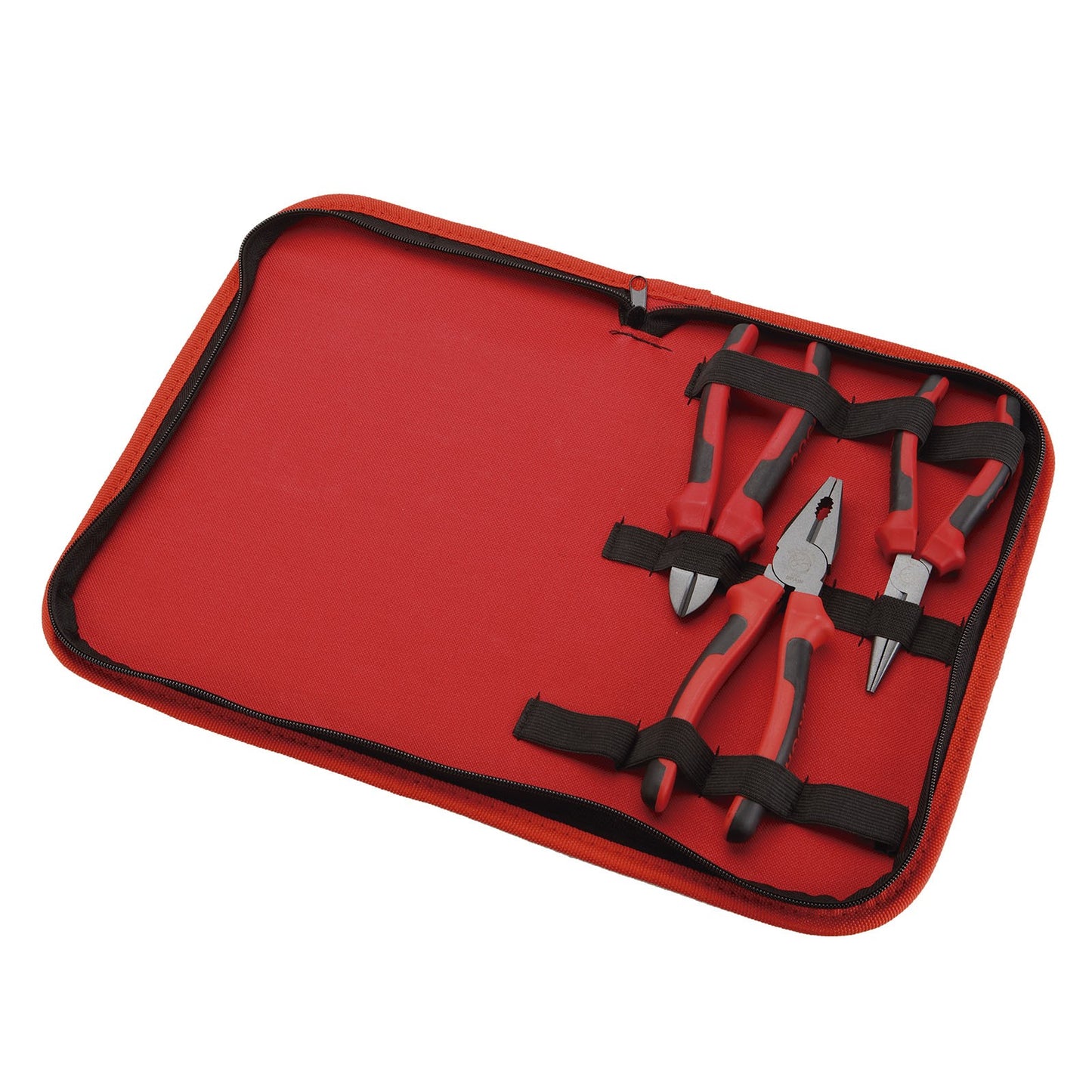 Dogher 210-002 - Juego 3 Alicates Profesionales en Estuche de Nylon
