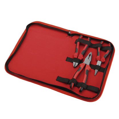 Dogher 210-002 - Juego 3 Alicates Profesionales en Estuche de Nylon
