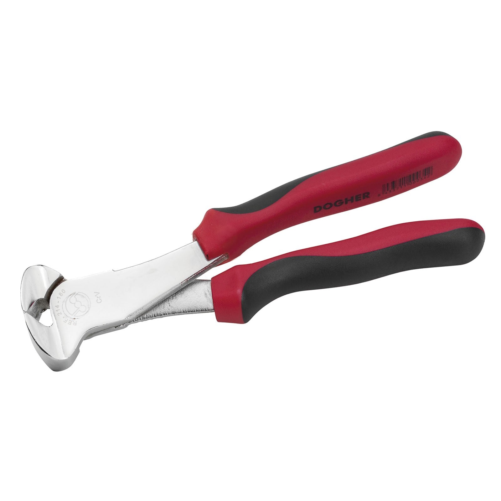 Dogher 214-160C - Alicate Profesional de Corte Frontal Top Plier 160mm Colgador