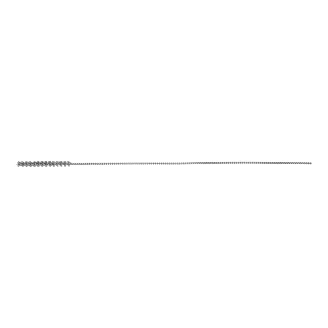 LessMann 54520019 - Cylinder brushes IBE with blunt end  100 x  18 mm dia  1,9 mm abrasive nylon SIC K 1000 / 0,25 mm core wire stainless 0,4 mm = shank dia 0,7 mm