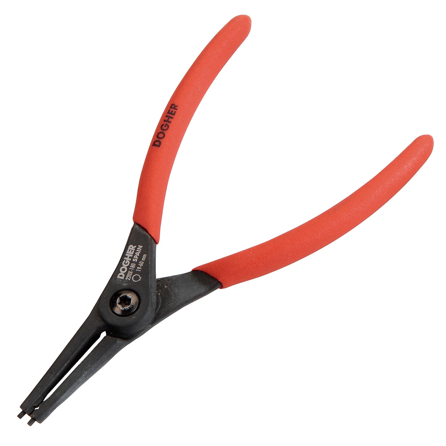 Dogher 220X-140 - Alicate Seeger Pro Bocas Rectas Arandela Exterior 140mm