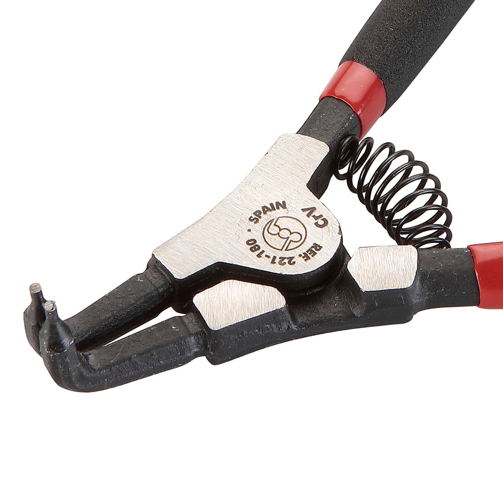 Dogher 221-180C - Alicates Seeger Bocas Curvas Arandela Exterior 180mm Colgador