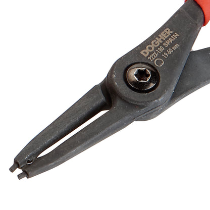 Dogher 222X-140 - Alicate Seeger Pro Bocas Rectas Arandela Interior 140mm