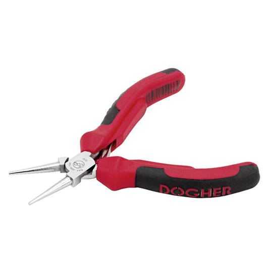 Dogher 228-125C - Mini Alicate Profesional de Bocas Redondas 125mm Colgador