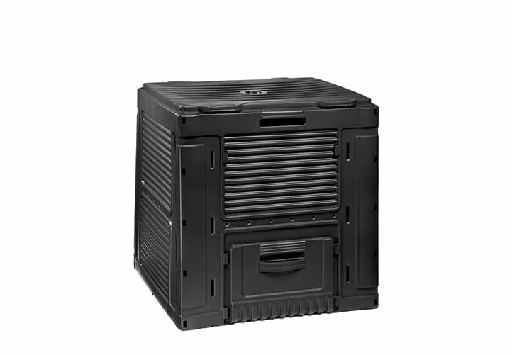Keter - Compostador de jardin 470 L, negro