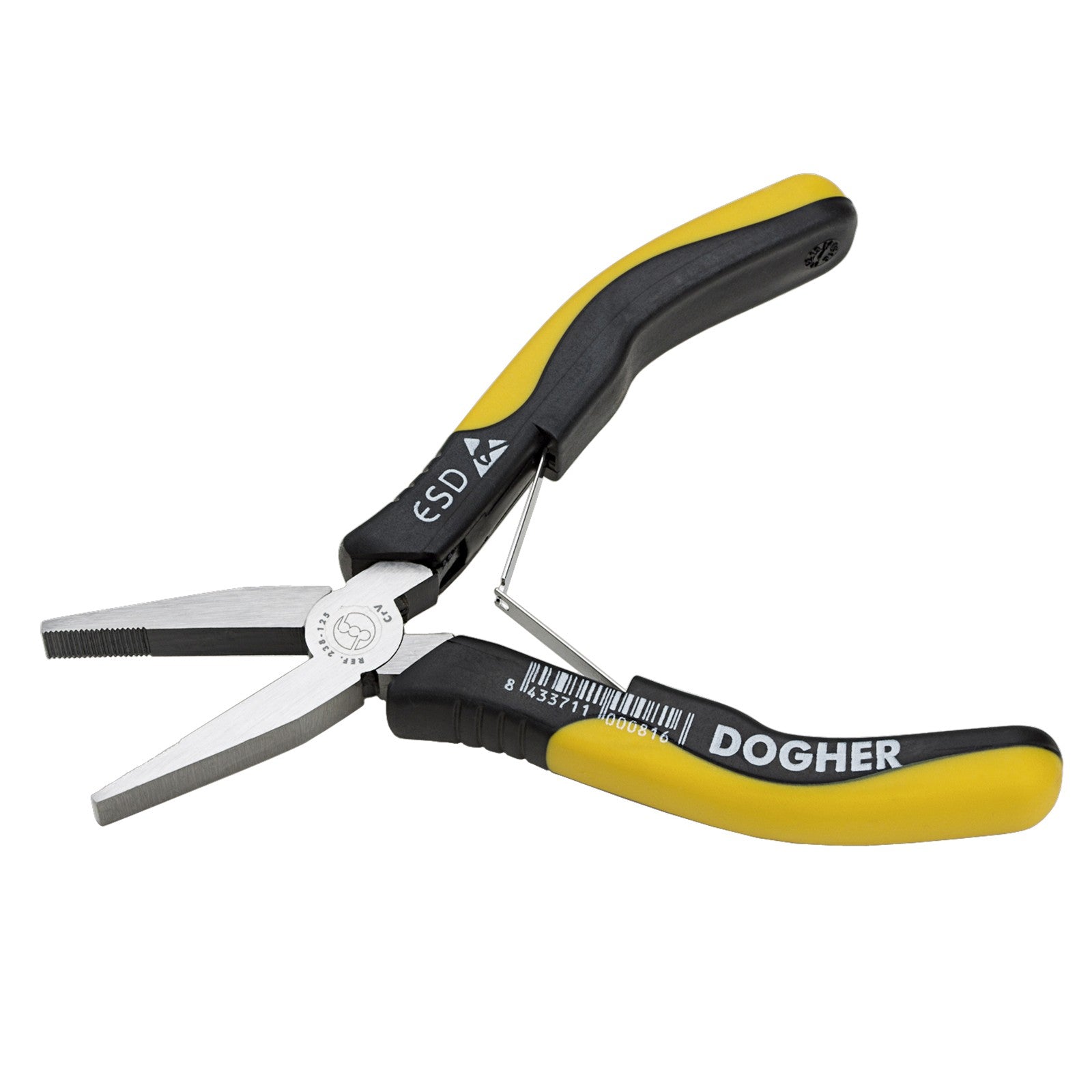 Dogher 238-125 - Mini Alicate Bocas Planas ESD 125mm