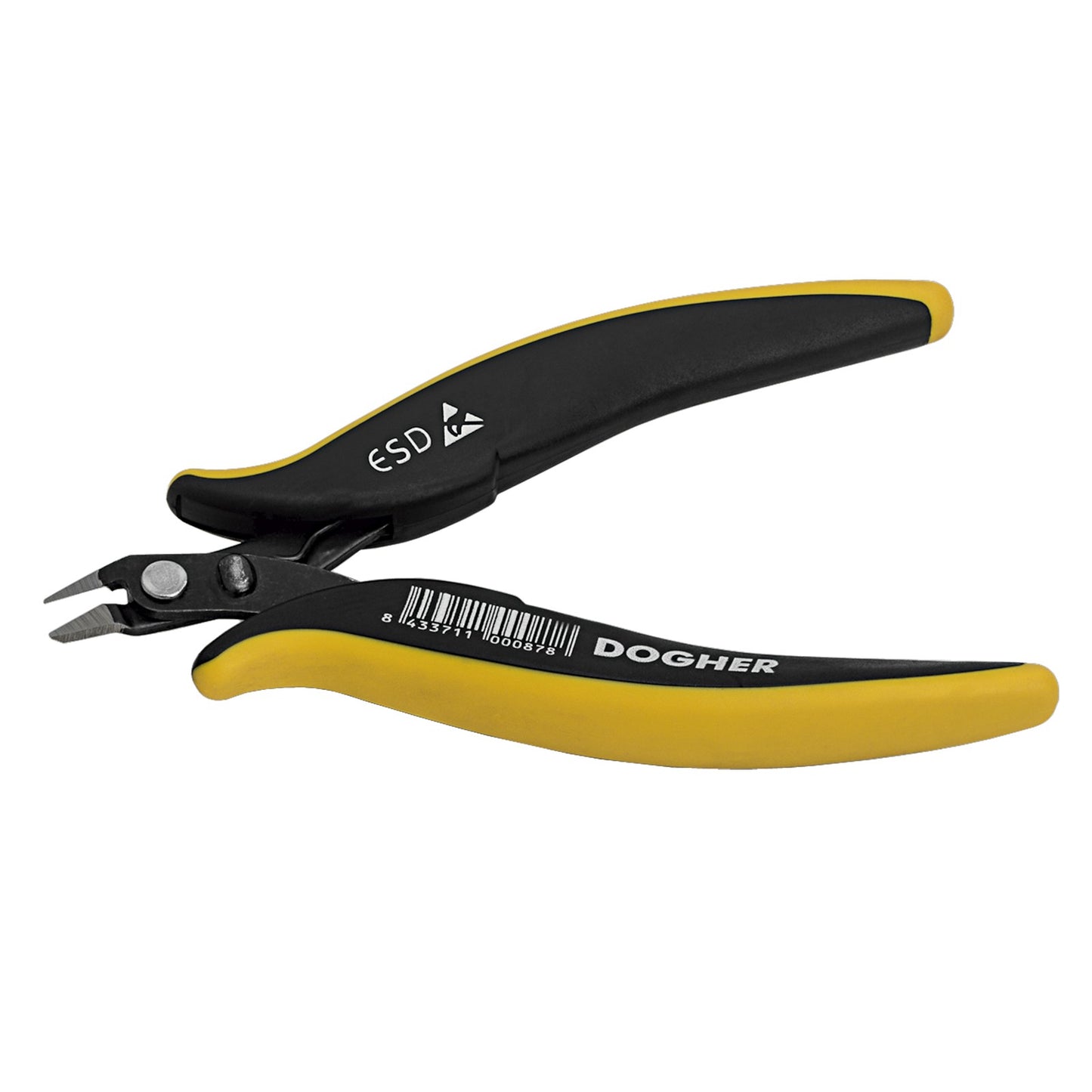 Dogher 244-125C - Mini Alicate Corte Diagonal 21º ESD 125mm Colgador