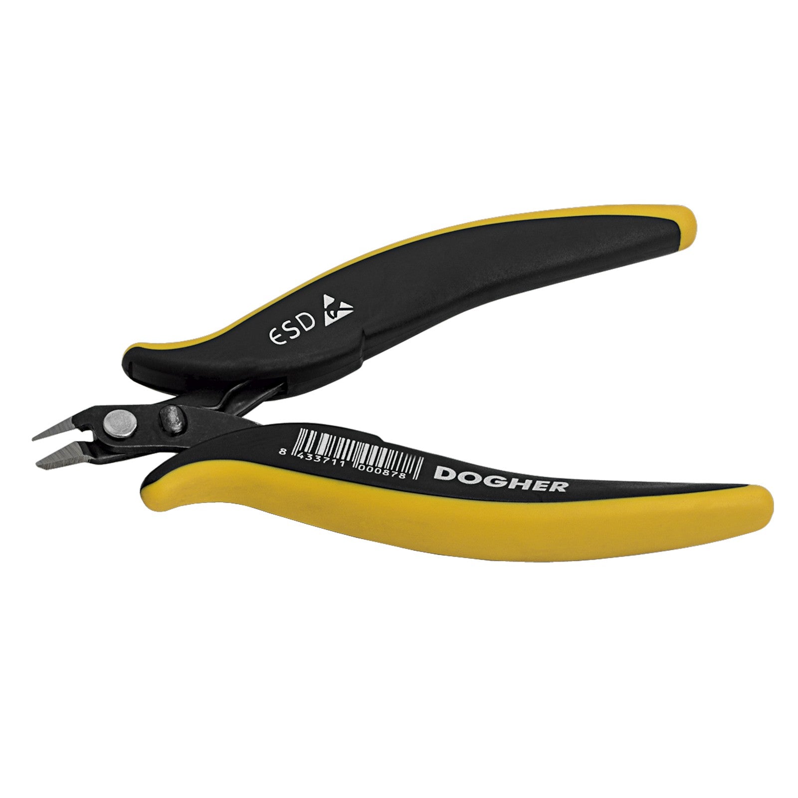 Dogher 244-125C - Mini Alicate Corte Diagonal 21º ESD 125mm Colgador