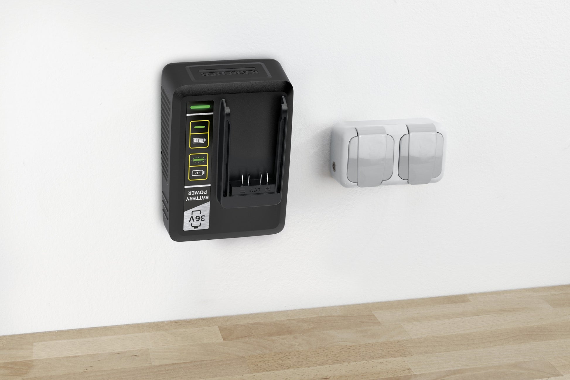 Kärcher 2.445-065.0 - Cargador y batería de 36 V 5.0 Ah