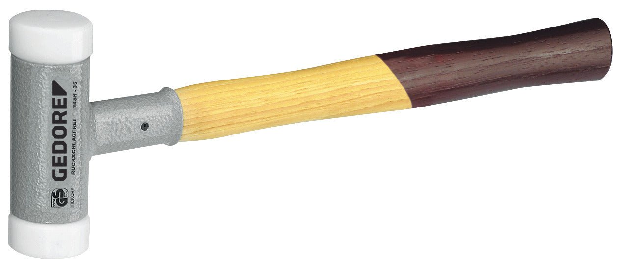 248 H - Martillos antirrebote con mango de madera de nogal - Ferrotecnia